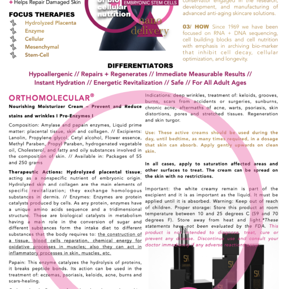 SKINCARE ORTHOMOLECULAR 580x580